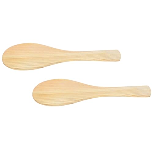 Japanische Hinoki-Reisschaufel, 2 Stück, 21 cm von IPPINKA