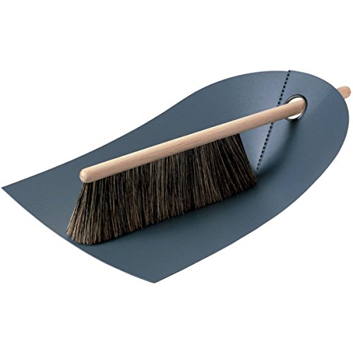 Normann Copenhagen Kehrblech und Besen, Plastik, Black, Standard von IPPINKA