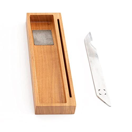 Tsubame-Sanjo Messer-Set mit Klinge und Spitzbox, aus Stahl, handgefertigt von IPPINKA