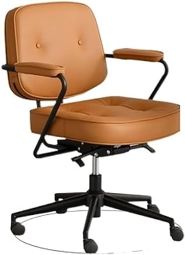 IPSU Home Schreibtischstuhl Computerstuhl, Kissen Bürostuhl Drehräder Ergonomischer Bürostuhl Komfort Armlehnen Stuhl von IPSU