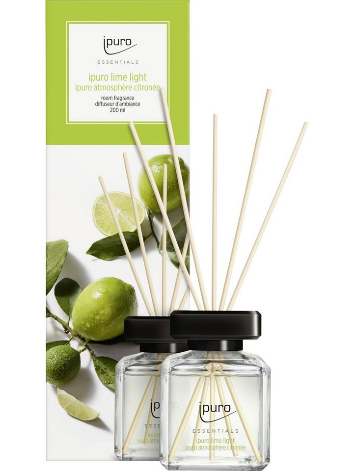 IPURO Duftstäbchen ipuro ESSENTIALS Raumduft Lime Light 200 ml IPURO Duftstäbchen ipuro ESSENTIALS Raumduft Lime Light 200 ml von IPURO