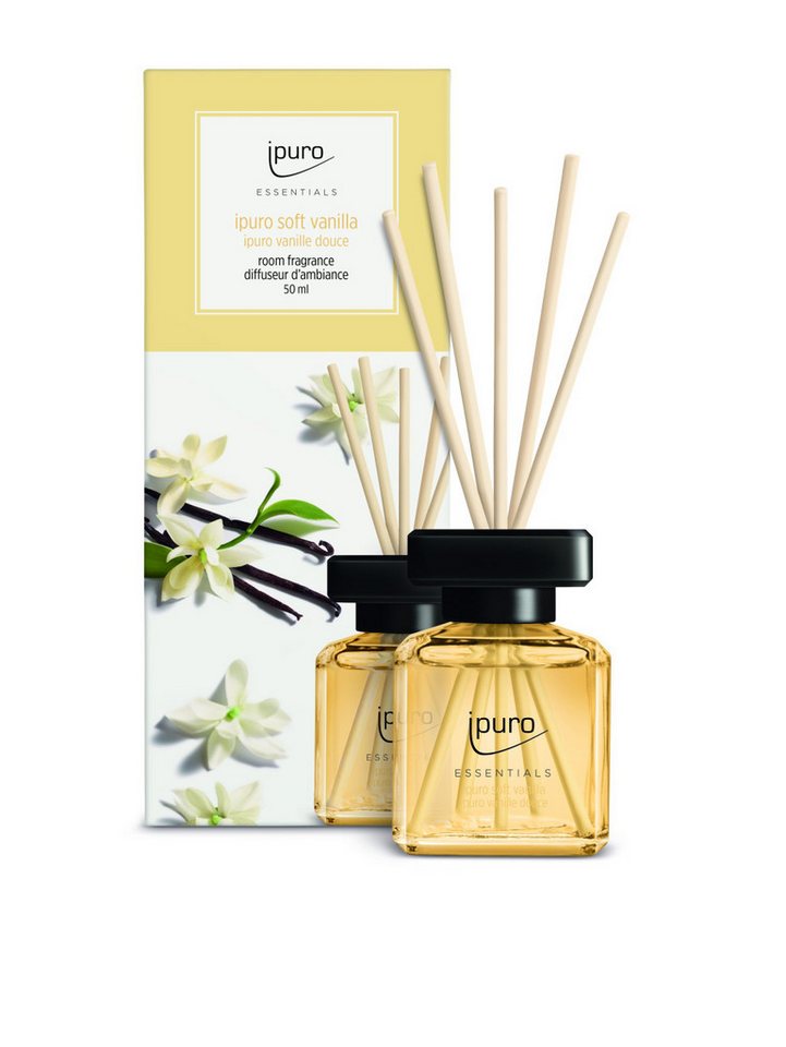 IPURO Raumduft ipuro ESSENTIALS Raumduft soft vanilla 50 ml IPURO Raumduft ipuro ESSENTIALS Raumduft soft vanilla 50 ml von IPURO
