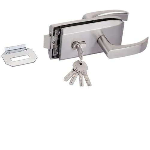 10-12mm Aluminium Glas Tür Übersetzung Schloss for Links/Rechts Öffnung 1Pcs(2) von IPVXNNFW