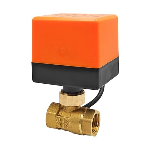 2 zoll Elektrische Kugel Ventil Messing Klimaanlage Magnetventil Zwei-Weg AC220V DC24V DC12V 1Pcs(2",24VDC) von IPVXNNFW