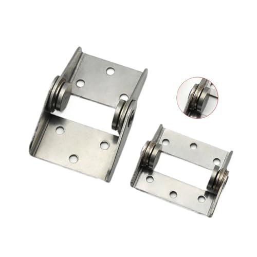 304 Edelstahl Konstante Drehmoment Scharniere Mit Beliebigen Stop Und Dämpfung Achse Elektrische Ausrüstung 1Pcs(Large-5.0N.m) von IPVXNNFW