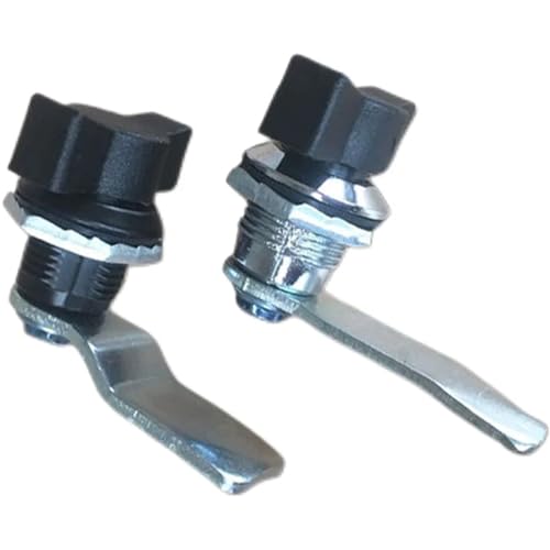 4PCS Zink-Legierung Tragflächengriff Instrument Zip-Lock Schrank Box Zylinder Zunge Schalter Teleskop Schublade(4pcs-black-H5) von IPVXNNFW