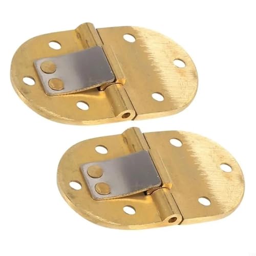 4XFD Robust Messing Butlers Tablett Scharniere Runde Designs Zubehör Mit Schrauben 2Pcs 4XFD Robust Messing Butlers Tablett Scharniere Runde Designs Zubehör Mit Schrauben 2Pcs von IPVXNNFW
