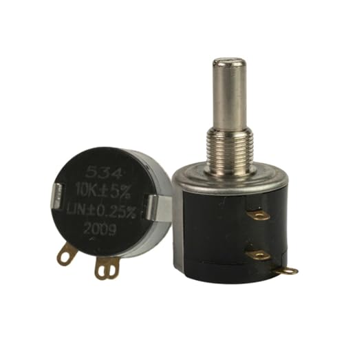 534 2w 10 Turn 5% Linear 0.25% Multi Turn Drahtgewickeltes Drehpotentiometer 10k Ohm 1St von IPVXNNFW