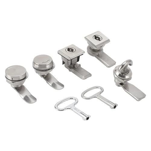 Edelstahl Schublade Elektrische Schrank Schloss Cam Schrank Tür Zunge 1Pcs(Silver) von IPVXNNFW