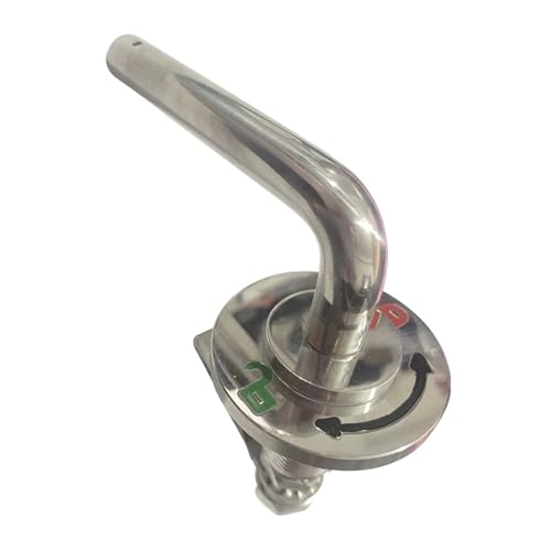 Edelstahl Türgriff Schloss Innen Vordertüren Eingang Keyed Schlösser 1Pcs von IPVXNNFW