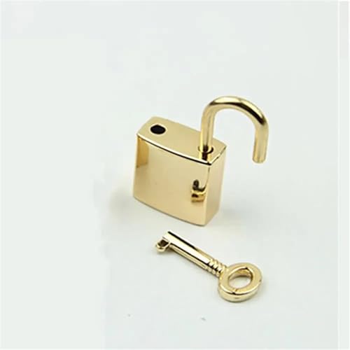 Gepäckkoffer Kupfer Archaize Vorhängeschlösser Silber Mini Lock 1St(Antique gold) von IPVXNNFW