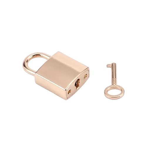 Gepäckkoffer Kupfer Archaize Vorhängeschlösser Silber Mini Lock 1St(Rose gold) von IPVXNNFW