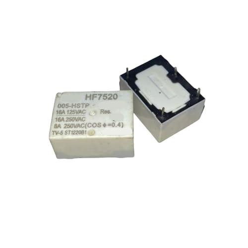 HF7520-024-HSTP 24VDC 16A 4PIN RELAIS HF7520-005 009 012 -HTP 5Pcs(HF7520-024-HSTP) von IPVXNNFW