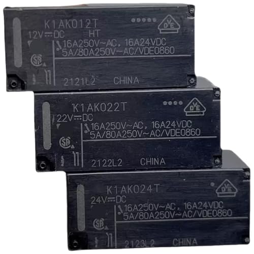 K1AK012T 12VDC K1AK022T 22VDC K1AK024T 24VDC 12V FTK1AK012T 6-poliges 16A-Relais, 5 Stück(K1AK024T) von IPVXNNFW