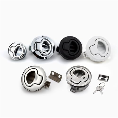 MS739 Edelstahl Flush Pull Locker Riegel Tür 1 Stück(Silver) von IPVXNNFW
