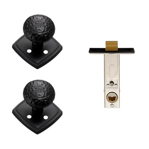 Messing Türschloss gehämmert Doppelhebel Dummy Passage versteckten Griff 1 Stück(Privacy-QBCF) von IPVXNNFW