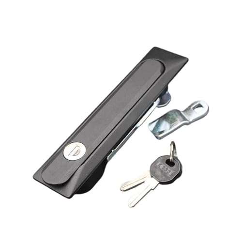 Power Control Schrank Lade Pile Schrank Schloss Ausrüstung Schrank Push Griff Schloss 1Pcs(With key-Black) von IPVXNNFW