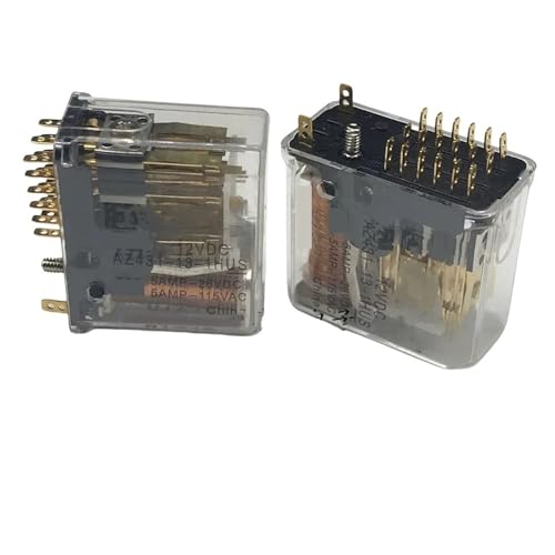 Prower 12V Relais R10-E1X6-V90 R10E1X6V90 Ersetzt AZ431-13-1HUS 12VDC 5A 120VAC 14PIN 1St(AZ431-13-1HUS) von IPVXNNFW