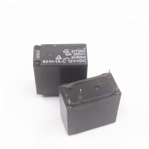 Relais 851H-1A-C 12VDC 851H1AC 12VDC 12V DCV12 12DCV 10A 4PIN 10/20 Stücke(20PCS) von IPVXNNFW