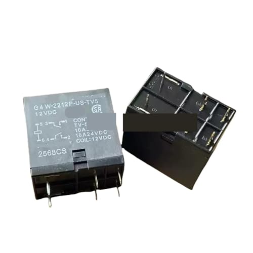Relais G4W-2212P-US-TV5-DC MERGULHO-6 G4W-2212P-US-TV5-DC12V DC24V 5 Stücke(G4W-2212P-US-TV5-12V) von IPVXNNFW