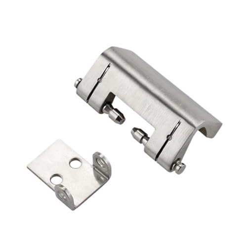 XG02-022-5S-1 304 Edelstahl gebogenes rechtwinkliges tragendes verdicktes Scharnier 1 Stück von IPVXNNFW