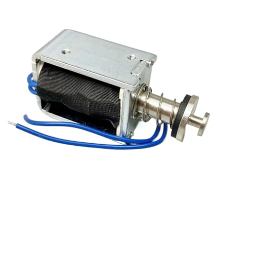 0837L Electromagnet Solenoid Valve Push Pull Electromagnet Frame Telescopic Rod DC12V 13.5mm Stroke Frame Solenoid IPWWUTTH von IPWWUTTH