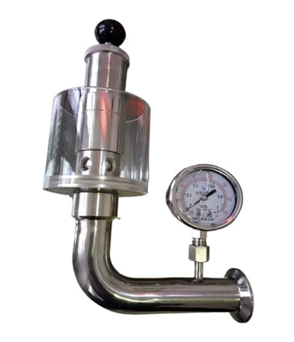 1.5" Tri Clamp 0.2-2.2 Bar Adjustable Pressure Valve SUS304 With Pressure gauge 1.5" Tri Clamp 0.2-2.2 Bar Adjustable Pressure Valve SUS304 With Pressure gauge von IPWWUTTH