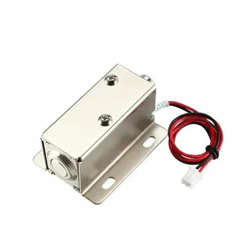 1pc DC 24V 0.15A 9.3mm Electromagnetic Solenoid Lock Assembly for Electirc Door Lock von IPWWUTTH