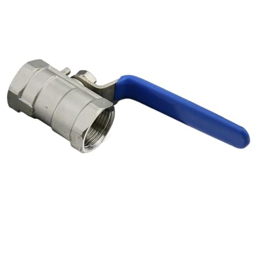 2 Pcs 3/8" DN10 Ball Valve 1Pc Threaded Female Stainless Steel SS 304 1000WOG von IPWWUTTH