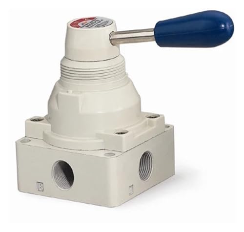 4 way 2 position Manual Hand Lever Pneumatic Valve 1/2" BSPT 4HV410-15 von IPWWUTTH