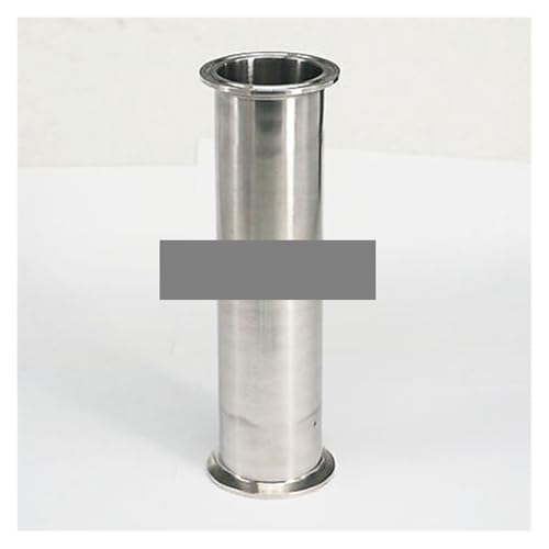 IPWWUTTH 1.5" Tri Clamp x 38mm OD Pipe Spool Tube Length 610mm(24") for Homebrew SUS304 Stainless Steel von IPWWUTTH