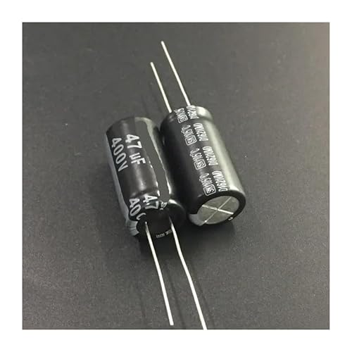 IPWWUTTH 10pcs 47uF 400V SK Series 12.5x26mm 400V47uF Aluminum Electrolytic Capacitor von IPWWUTTH
