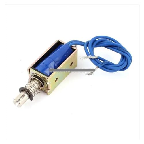 IPWWUTTH JF-0730B 10mm Stroke DC 12V 1A Open Frame Linear Solenoid Electromagnet von IPWWUTTH
