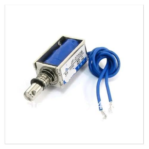 JF-0730B DC 12V 1A 10mm Stroke 0.8N 80g 0.2LB Force Push Type Open Frame Solenoid Electromagnet IPWWUTTH JF-0730B DC 12V 1A 10mm Stroke 0.8N 80g 0.2LB Force Push Type Open Frame Solenoid Electromagnet IPWWUTTH von IPWWUTTH