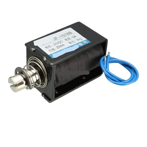 JF-1578B DC 24V 5Kg 20mm Open Frame Push Pull Solenoid Electromagnet IPWWUTTH von IPWWUTTH