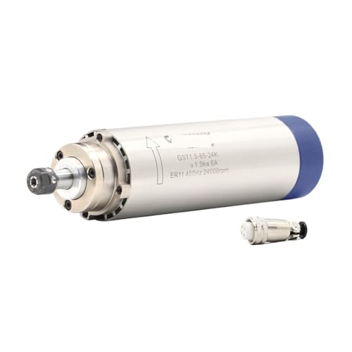 1,5 kW ER11 luftgekühlte Spindel 4 Lager 24000 U/min 65 x 204 mm 400 Hz(380v) von IPZRKJRPF