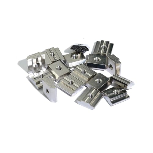 100/50/20 STÜCKE M3 M4 M5 M6 M8 T-Block Vierkantmutternbefestigungen Aluminiumprofil 2020 3030 4040 4545(4545-M5x20pcs) von IPZRKJRPF