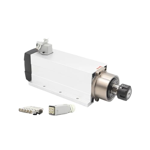 3,5 kW ER25 luftgekühlte Spindel 4 Stück Keramikkugellager 220 V/380 V 0,01 mm Genauigkeit(220v) von IPZRKJRPF