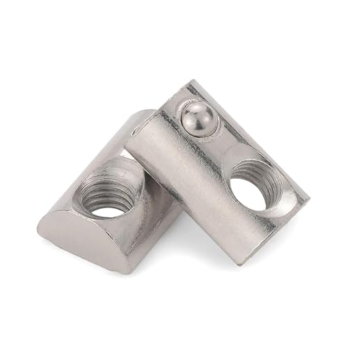 50 M3 M4 M5 M6 M8 Kugelfeder T-Muttern mit Kugelgleitlager(20-M6) von IPZRKJRPF