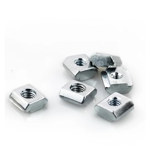 50 Stück 20er Serie V-Nut M3 M4 M5 M6 T-Block Vierkant-Gleitmuttern(20 series - M5) von IPZRKJRPF