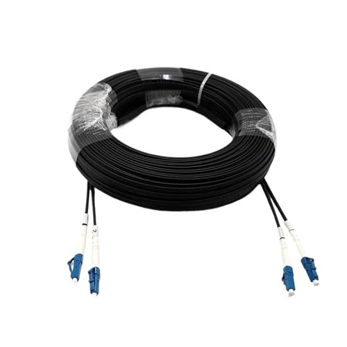 50 m 80 m 100 m Glasfaser-Drop-Kabel for den Außenbereich, Duplex, FTTH, 2-adrig, Glasfaser-Patchkabel(LC-LC 100Meters) von IPZRKJRPF