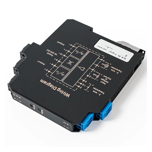 IPZRKJRPF 0–10 mA bis 4–20 mA 0–10 V DC 24 V 1 Eingang 2 Ausgänge ultradünnes analoges Signal 35 mm DIN-Schiene(1-5V Output) von IPZRKJRPF