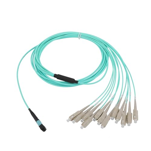 IPZRKJRPF 1 STÜCK 10G Multimode 12-adriges MPO auf 12SC OM3 Glasfaser-Verlängerungskabel(20 meter) von IPZRKJRPF