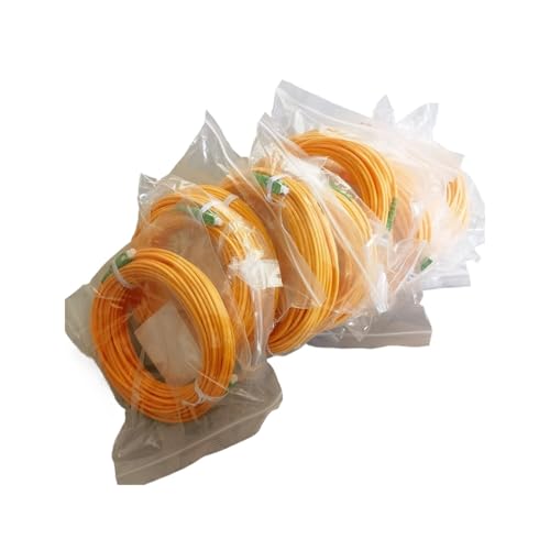 IPZRKJRPF 10 Stück SC/APC-SC/APC Singlemode Glasfaser-Patchkabel Simplex 9/125μm OS2(10pcs 30M) von IPZRKJRPF