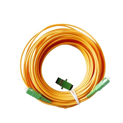IPZRKJRPF SC/APC auf SC/APC Indoor FTTR LSZH G657A2 Simplex 20M/30M Glasfaser-Patchkabel mit Glasfaserkoppler(SCapc 20M Adapter) von IPZRKJRPF