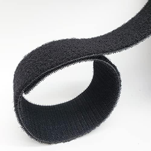 Klettband back to back - Set je 3 m 25 mm, 38 mm und 50 mm breit - beidseitig wiederverwendbar, Kabelriemen, Kabelbinder von IQ-Handel