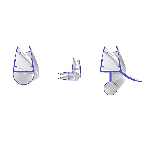Pendeltür + 8851 + 8864 Duschdichtung Komplettset Ersatzdichtung Wasserabweiser Duschprofil von IQ-Handel
