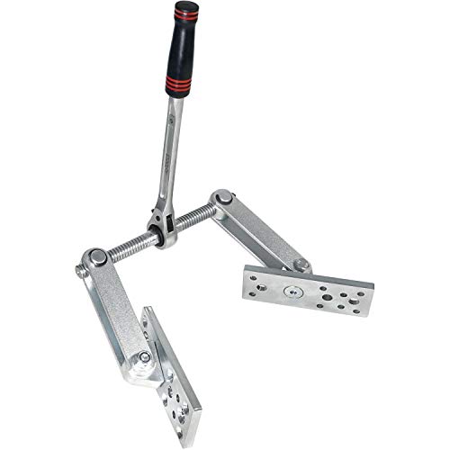 IQ-TOOLS Plattenzug mit 360° drehbarer Platte – Balkenzug mit Ratsche, Drehbare Plattenheber, rotierender Plattenlifter, Klemmträger & Drehplatte, Lastenheber, Plattenklemme, Schwenkbarer von IQ-Tools International Quality Tools