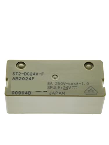 10 Stück Relais ST2-DC5V-F ST2-DC12V-F ST2-DC24V-F 5V 12V 24V 8A DIP6(Schwarz) von IQLZDNKL