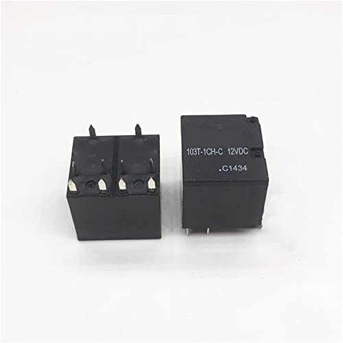 5 Stück Automobil-Relais 103T-1CH-C-12VDC 103T-1CH-C 24VDC 103T 1CH C 103T-1CH-V-12VDC 103T 1CH V 12V 10PIN(103T-1CH-C 24VDC) von IQLZDNKL